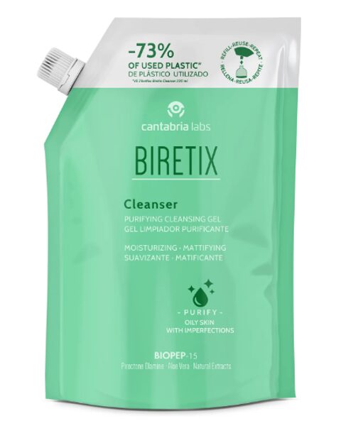 BIRETIX PUHASTUSVAHEND PROBLEEMSELE NAHALE, 400ml täitekott